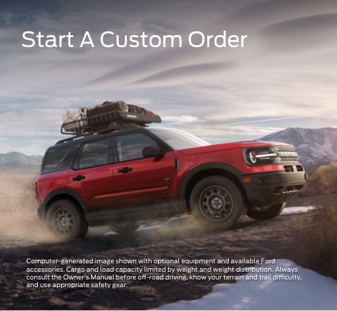 Start a custom order | Weakley County Motors, Inc. in Martin TN